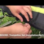 How to Put Net on Trampoline Easily!